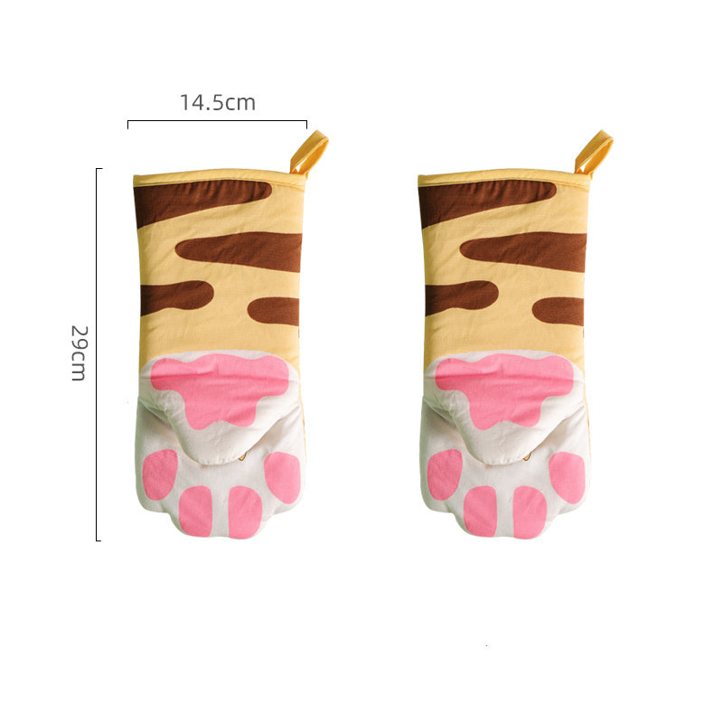 Microwave Oven Oven Gloves High Temperature Resistance