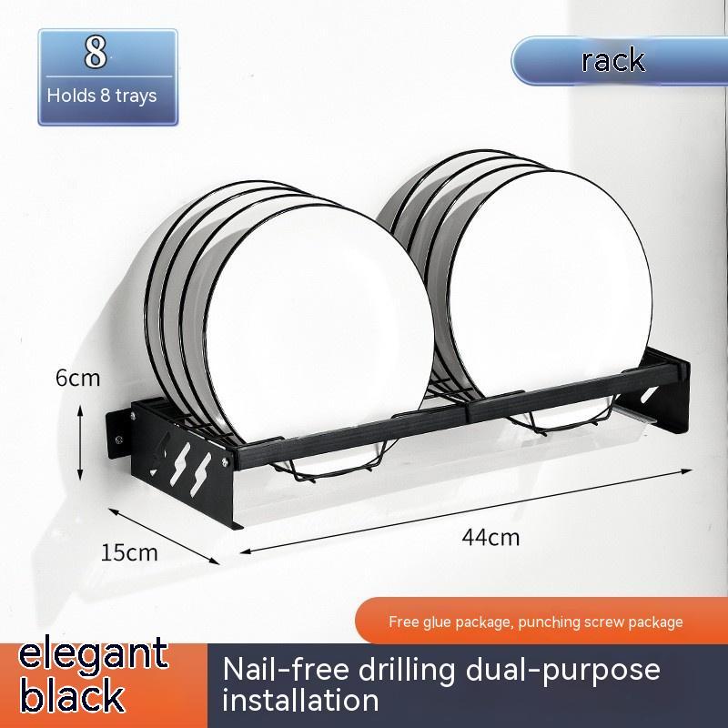 Punch-free Kitchen Wall-mounted Dish Rack