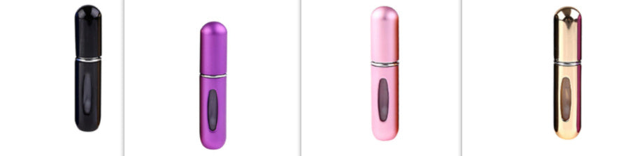 Mini Portable Refillable Perfume Bottle Refill Spray Cosmetic Container Atomizer For Travel