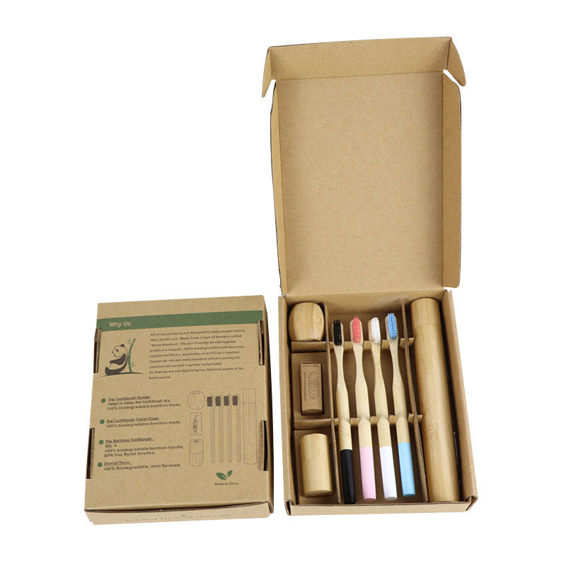 Dental Floss And Toothbrush Base Replacement Gift Box Set