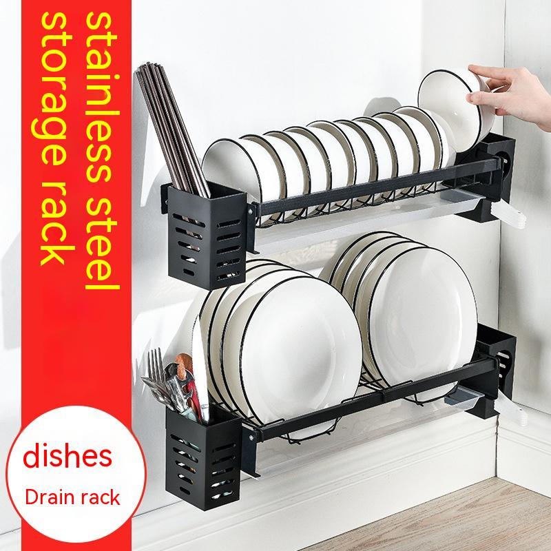 Punch-free Kitchen Wall-mounted Dish Rack