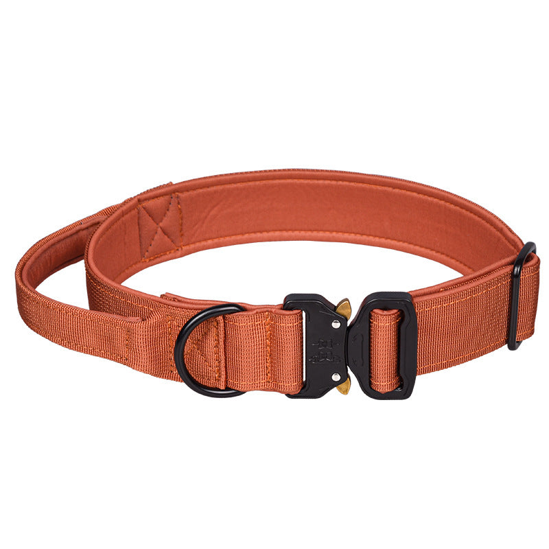 Tactical Collar Nylon Pet Release Buckle Outdoor Collar