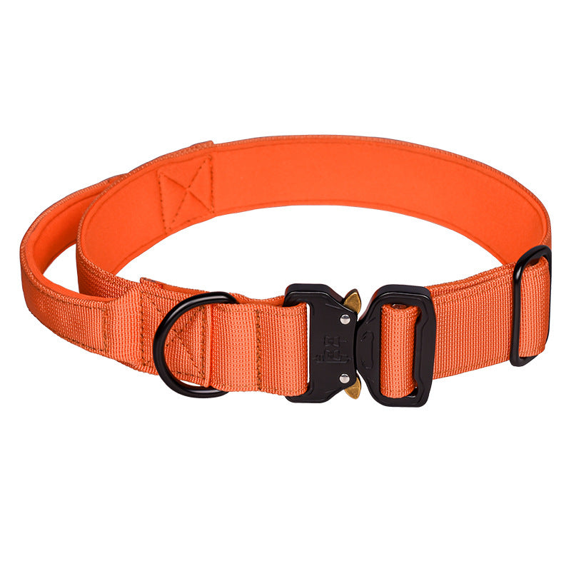 Tactical Collar Nylon Pet Release Buckle Outdoor Collar