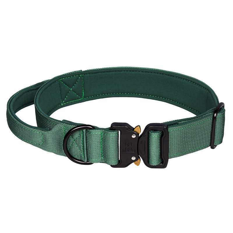 Tactical Collar Nylon Pet Release Buckle Outdoor Collar