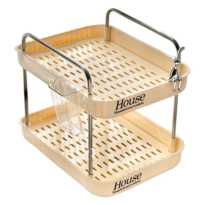 Kitchen Durable Large Capacity Storage Drain Rack