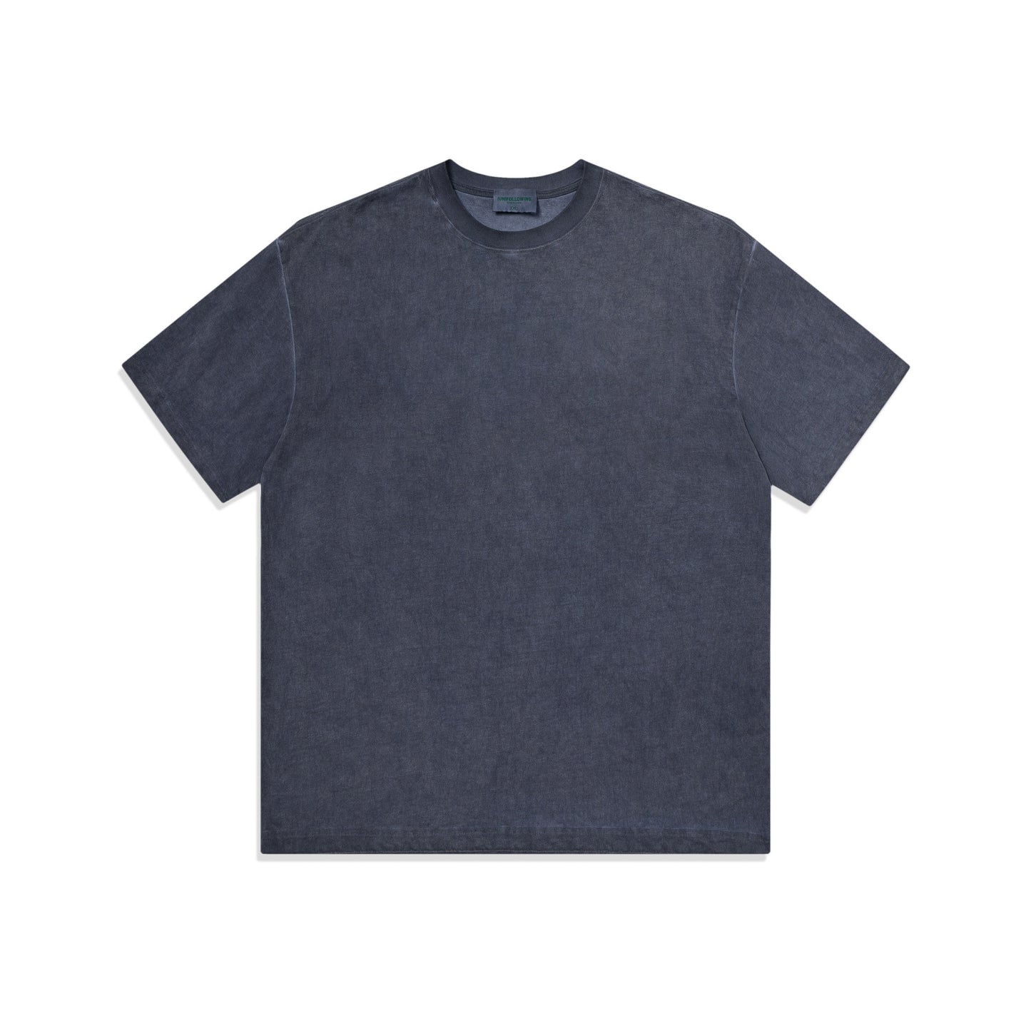 Heavy Dirty Washed Old Loose Double Yarn Cotton Short Sleeve