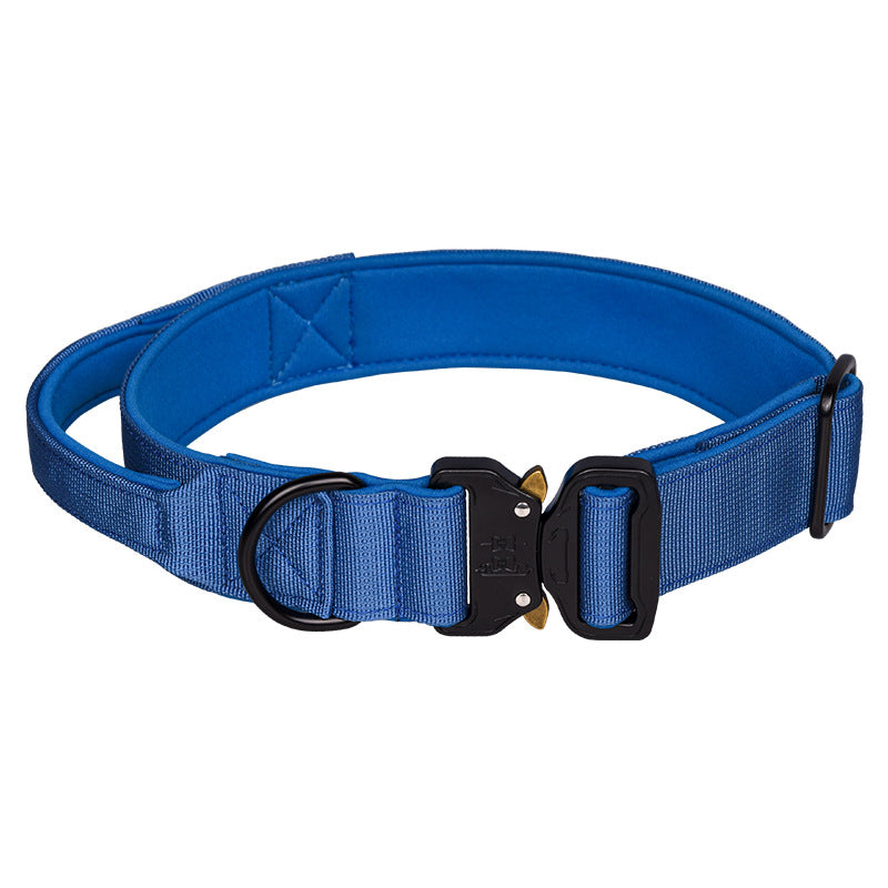 Tactical Collar Nylon Pet Release Buckle Outdoor Collar