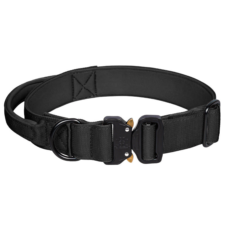 Tactical Collar Nylon Pet Release Buckle Outdoor Collar