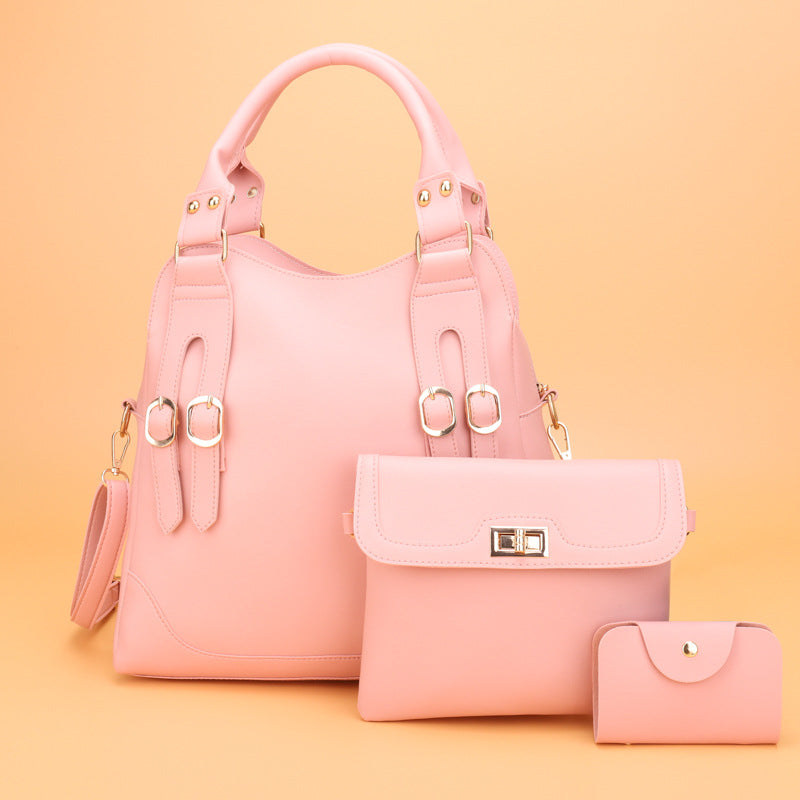 New Fashion Belt Decorative Three-piece Bag