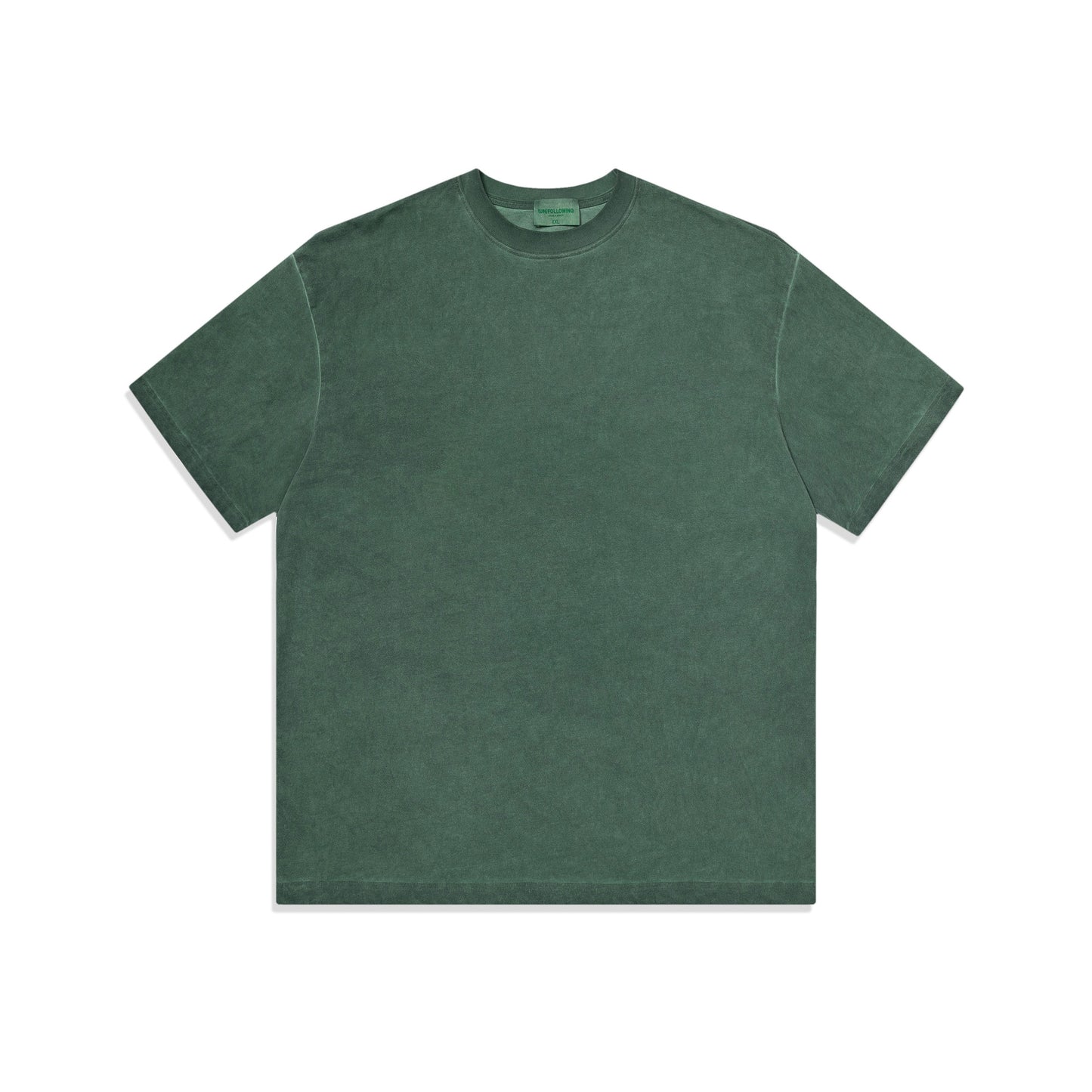 Heavy Dirty Washed Old Loose Double Yarn Cotton Short Sleeve