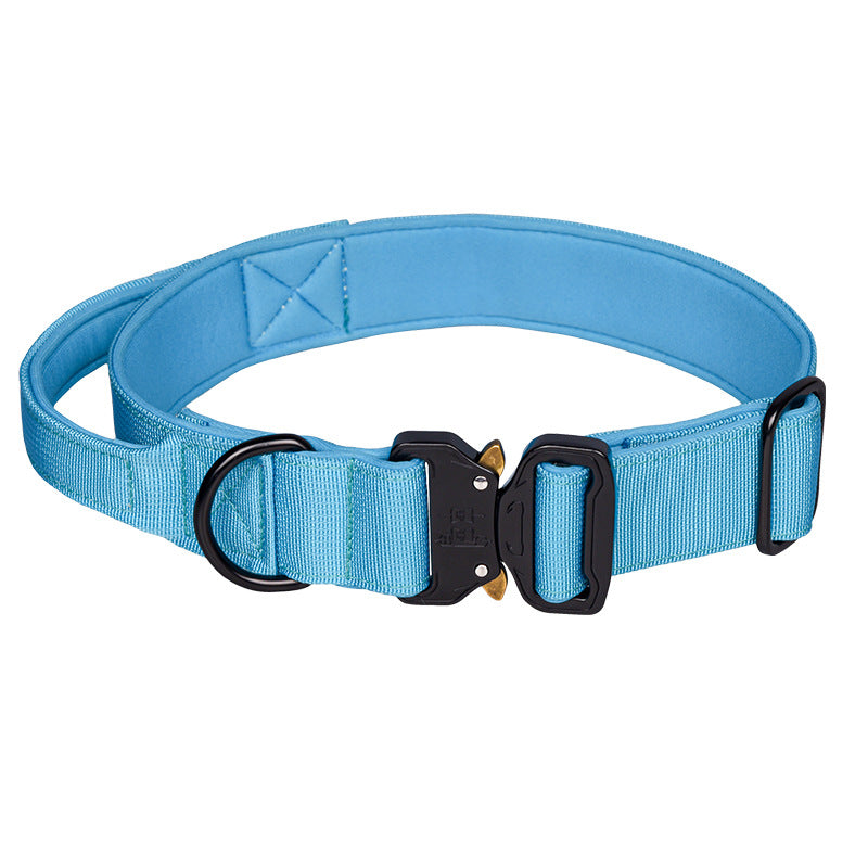 Tactical Collar Nylon Pet Release Buckle Outdoor Collar