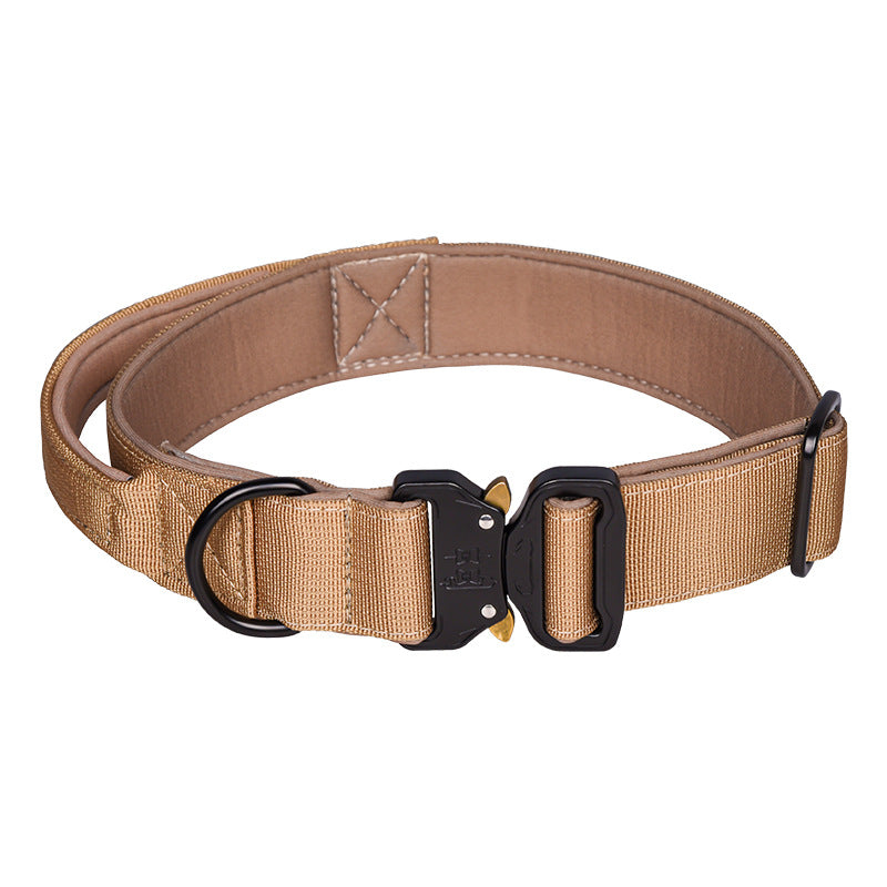 Tactical Collar Nylon Pet Release Buckle Outdoor Collar