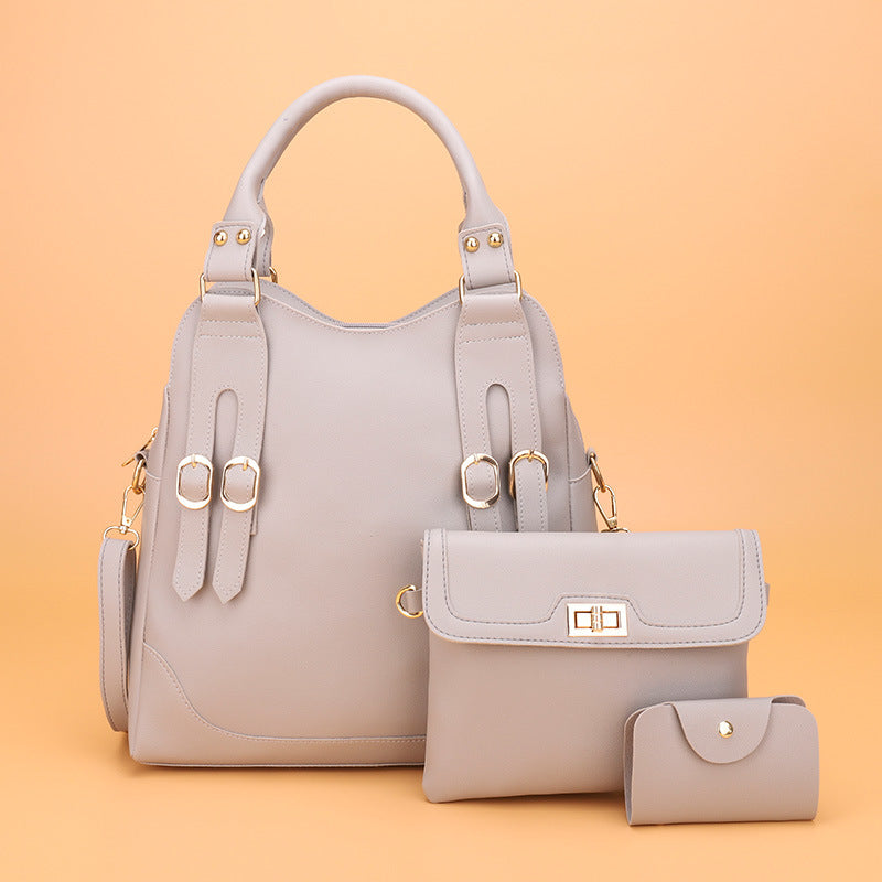 New Fashion Belt Decorative Three-piece Bag