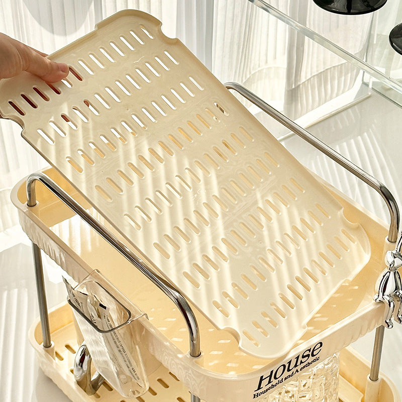 Kitchen Durable Large Capacity Storage Drain Rack