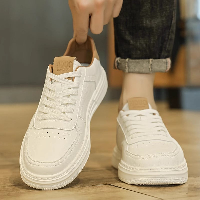 Men's Summer Breathable Casual Leather Shoes