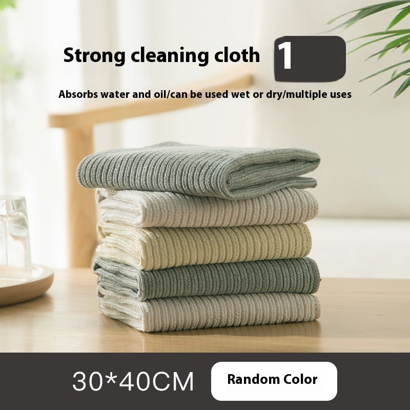 Strong Decontamination Rag Kitchen Microfiber Rag Home