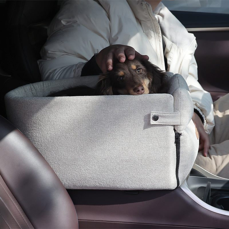 Car Central Dog Car Seat Bed Portable Dog Carrier For Small Dogs And Cats Safety Travel Bag Accessories Pet Products AuraRitmo