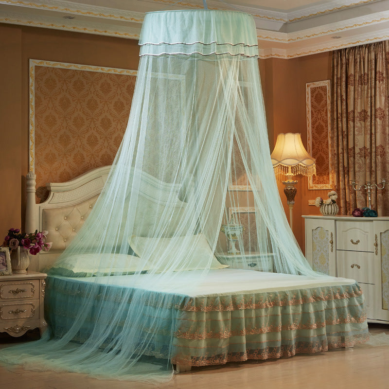Lace Princess Dome Floor Mosquito Net AuraRitmo