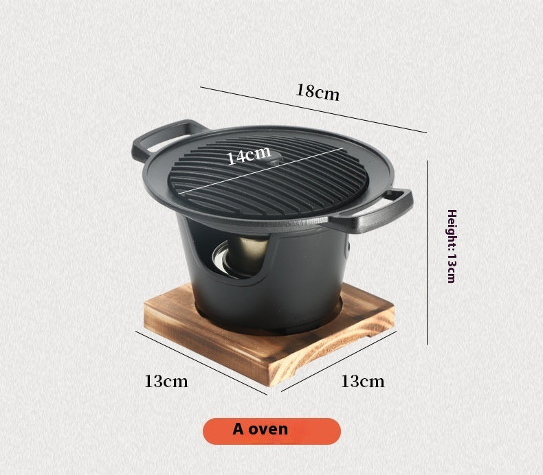 Barbecue Japanese For One Person Barbecue Stove Household Alcohol Stove Outdoor Mini Barbecue Oven Stove Carbon Barbecue Plate AuraRitmo