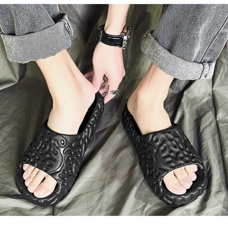 40 Thick Bottom Men's Summer Slippers Non-slip Wear-resistant