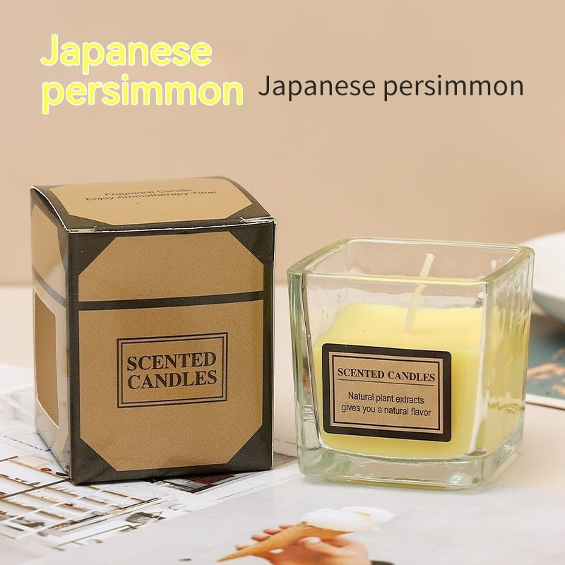 Smoke-free Glass Aromatherapy Candle