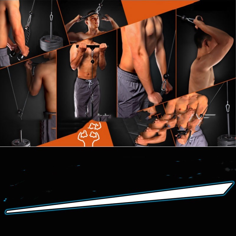 Fitness Equipment Pulley Suit Household AuraRitmo