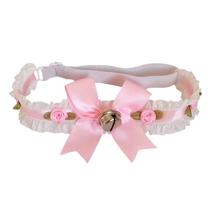 Cute Bell Bow Small Flower Leg Ring