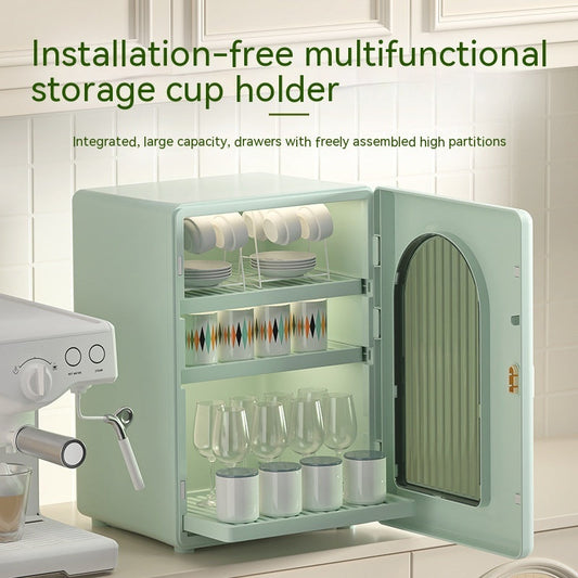 Household Cups Shelf Desktop Dustproof Water Cup Holder AuraRitmo