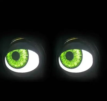 Car Motorcycle 3-inch LED Demon's Eye 12V 15W Modified Lens Devil Eye Eye Lamp