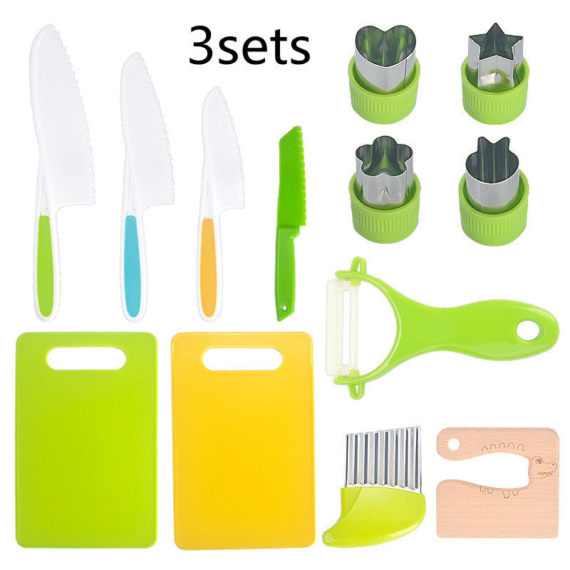 Children's Montessori Kitchen Tools for Toddlers Kids Cooking