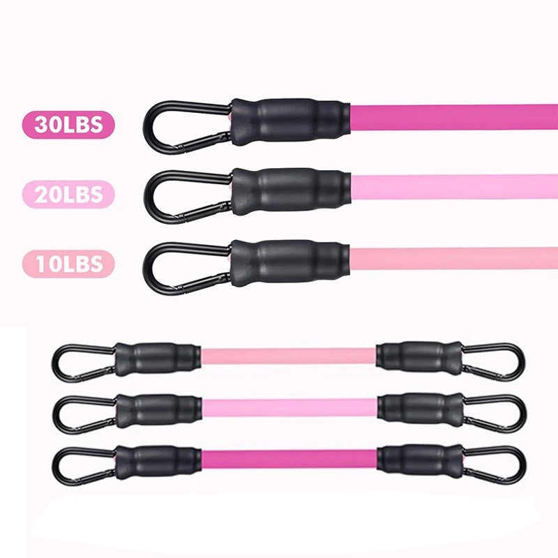 Ankle Strap Resistance Bands Hip Leg Strength Pull Rope Fitness Elastic Training Home Yoga Pilate Crossfit Workout Gym Equipment AuraRitmo