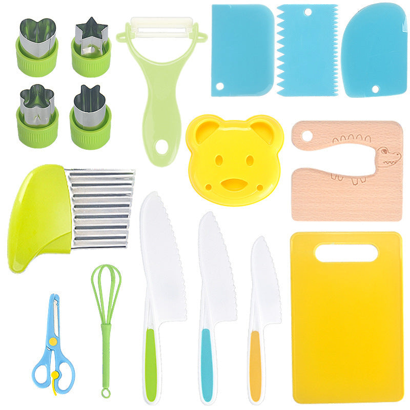 Children's Montessori Kitchen Tools for Toddlers Kids Cooking