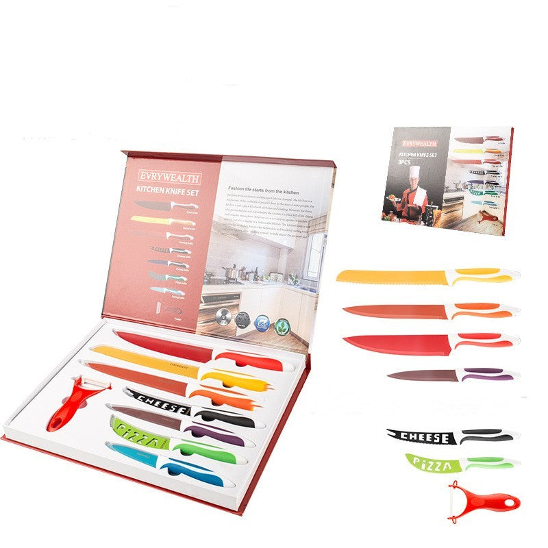 Stainless Steel Knife Gift 8-piece Kitchen Set