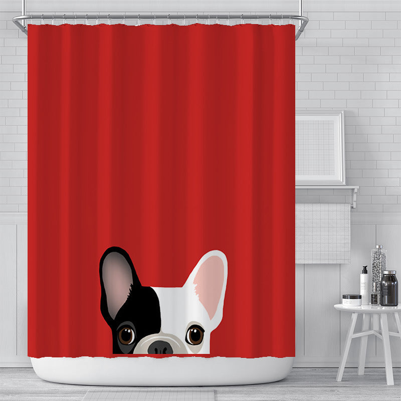 Waterproof Polyester Bathroom Curtain Shower Curtain