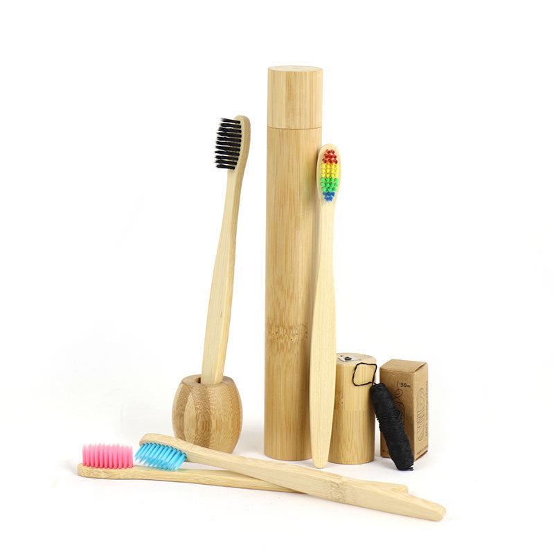 Dental Floss And Toothbrush Base Replacement Gift Box Set
