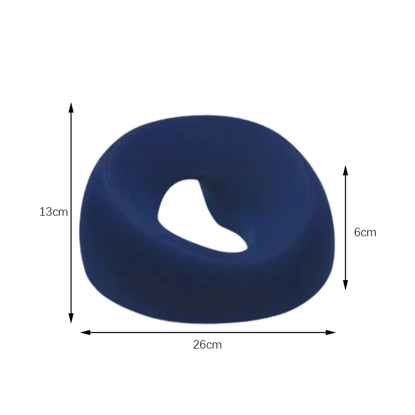 Ergonomics Lying Down Pillow Memory Foam Breathable Head Rest Support Pillow Body Massage Face Rest Pillow For Beauty Salon