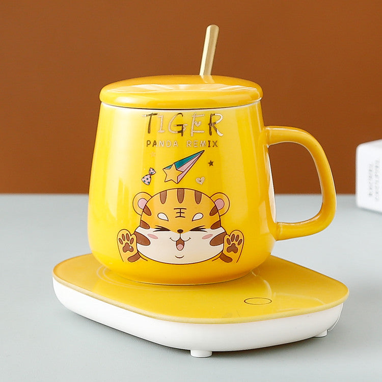 55 Degree Constant Temperature Ceramic Mug Gift Box Set