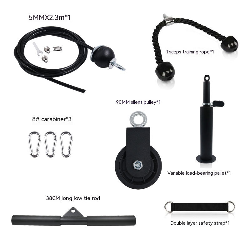 Fitness Equipment Pulley Suit Household AuraRitmo
