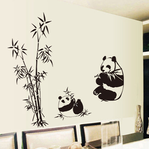 Decorative Stickers Wallpaper Self-adhesive Room Panda