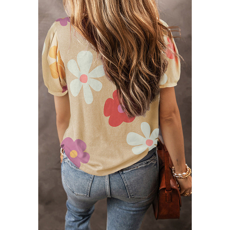 New Multi-color Round Neck Pullover For Women