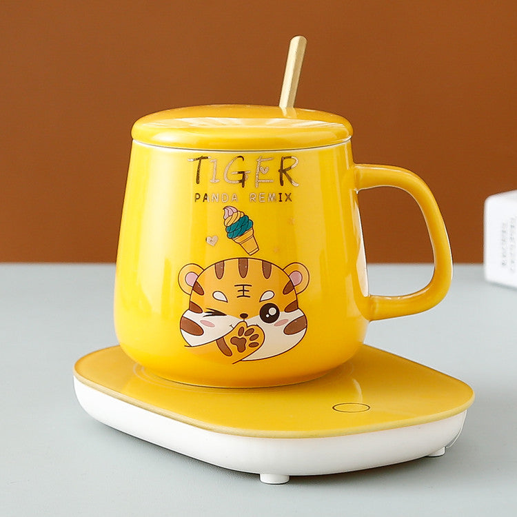 55 Degree Constant Temperature Ceramic Mug Gift Box Set