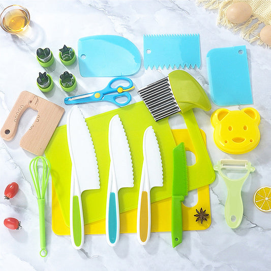 Children's Montessori Kitchen Tools for Toddlers Kids Cooking